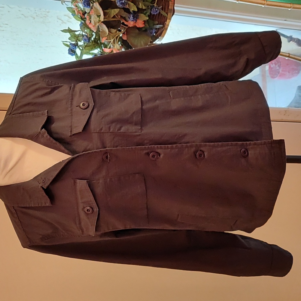 Vuori Ripstop Jacket in Charcoal XL